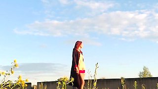 It's a Beautiful Sunny Day and I'm in Beautiful Stockings