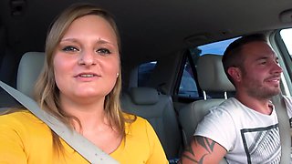 Sex-Parking-Lot! Lina Wants Sperm, Big-Ass Teen Fucked Without A Condom