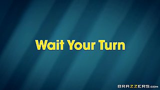 Wait Your Turn With Monique Alexander, Isiah Maxwell, Ivy Lebelle - Brazzers