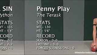 Samantha Sin "the Python" (0-0) Vs Penny Play "the Tarrasque" (0-0)