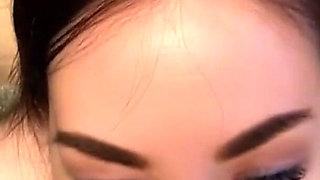 Throat Blowjob Like a Christmas Present, Mouth Filled with Cum!