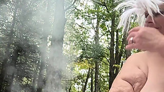 Granny's Younger Man Woods Sneaky Fucking From Behind Like No on One Else Can Especially Small Dick Grandpee