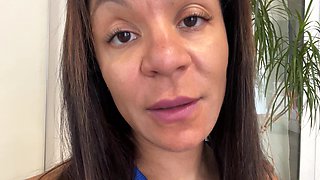 Saggy Tits JOI Edging Instructions Till Orgasm in MILF Mouth