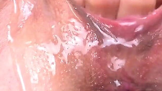 My Pregnant Pussy Squirting,when Hitachi Vibrator Fuck My Ass