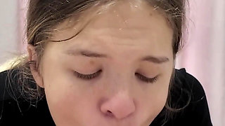 I lost a bet, and he made me suck his dick.