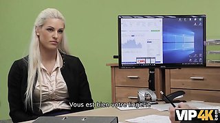 Vip4k. pauvre et magnifique vendeuse a des relations sexuelles sauvages