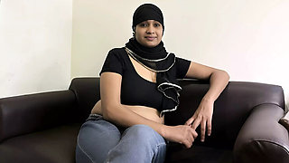 Step Sister Rough Sex - Muslim College Friend Fucks Hard at Home - Big Tits, Creampie, Doggy Style