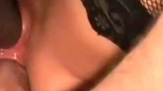 2 Black and 2 White Cocks to Make This Italian Slut Cum in a Gang Bang