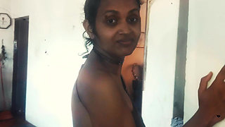 Stepmom Strips on the Bed for Me