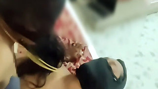 Hot Ride with My Husband Friend My Husband Watching and Enjoying
