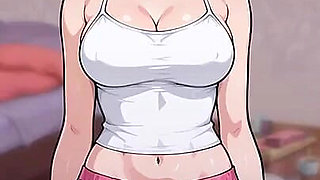 Alone with My Stepsister [ Taboo Hentai Game ] Ep.1 Seeing His Stepsis Panties Made Him Hard Right Away!