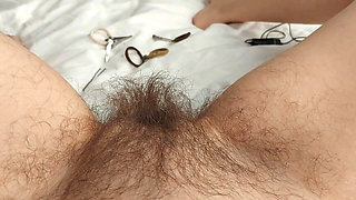 I'm Playing with the Hair on My Pussy