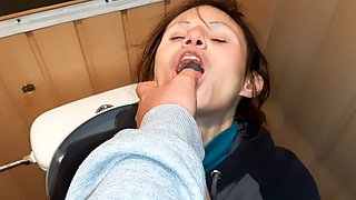 Dirty talk, spit in mouth, hairy pussy