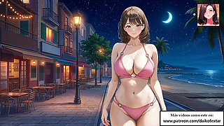 Spanish Hentai JOI. Women watch as YOU peel it in the street (fantasy). Very immersive role.