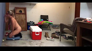 Wife's First at Home Gloryhole with a Local Fan