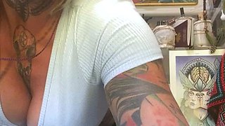 Amateur blondie solo anal masturbation