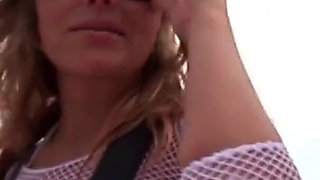 Beautiful blonde babe gets pounded hard