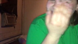 Young Subway Worker Sucks and Swallows Older Man's Huge Cock After Work Fix