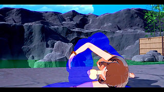 My Hero Academia Hentai - Uraraka Armpitjob and Blowjob - Japanese Asian Manga Anime Game Porn