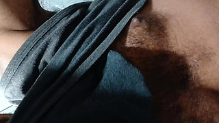 Risky Fucking in a Bus Bathroom. Huge Cum Shot