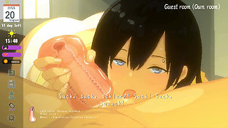 Hentai Game - Busty Countryside Beauty in a Passion-Filled Summer Scene