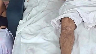 Treason! Wife Fucks Roommate Behind Cuckold's Back!