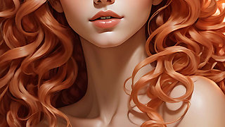 Lustrender Comic Style Nude Elf Girl Slideshow - Sexy Ai Fantasy Elf Pussy & Tits