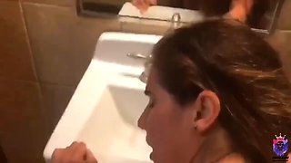 Fit Latina Gets Fucked in the Gyms Bathroom, Best Ride Ever.