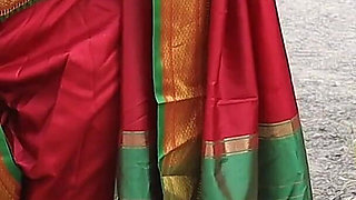 New Bride Look Stripping and Teasing