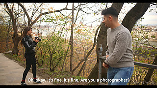 The Budapest Affair - Part 1 - Female Photographer Fucks Stranger