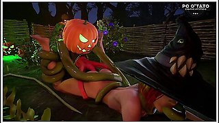 Monster Stable Spooky Season Special: Pumpkin Pickin Tentacles 3d Animated - Car Toon