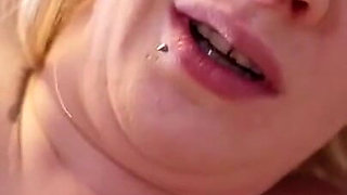 Sniffing Smell Dutch Blonde Turns Into Breeding Bukkake Cumdump