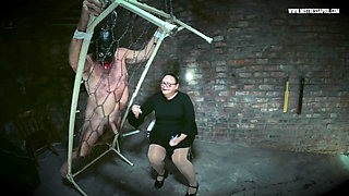 Dominatrix Mistress April - The piss Whore takes it all