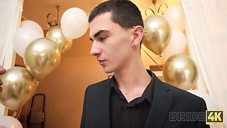 Bride 4K featuring Ashly Rabbit and Moon Imp's doggystyle smut