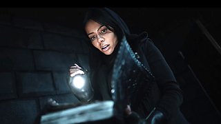 Alien Hentai Porn - Canela Skin Caught by Huge Monster Cock