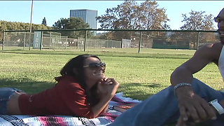 Strong poled fuckhole of Horny Chick box looks small full of sperm