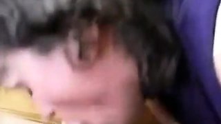 Mature French Amateur Gives a Quick Blowjob During Break