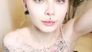 Look into those eyes when you`ll be cumming down my throat