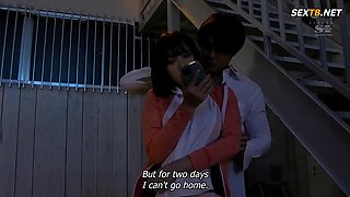 Busty Married Teacher Endures Stormy Crisis Trapped at School for Intense Creampie Pounding from Her Student