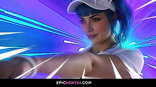 Tennis Match Sparks Steamy Lesbian Double Penetration Threesome