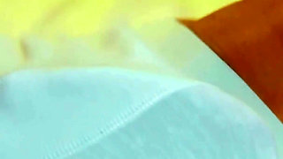 Cute Gets a Load on Her Belly