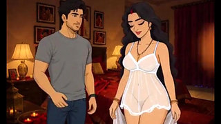 Desi Padosan Bhabhi Ki Chudai - Software Engineer Ne Bhari Pyas Animated