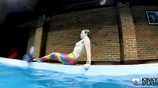 Captive Mermaid Teases You in the Pool