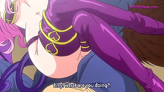 ASS FUCKING very first time: devil sweetheart loses it to XXL spunk-pump & magic tail (Uncensored) (Subbed)