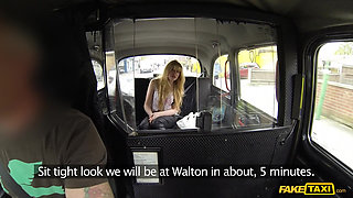 Fake Taxi - Naughty Blonde Stevie Nixxx Can't Pay Her Taxi Fare & Rubs Her Pussy Before a Big Blowjob POV