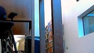 Emo teen Becka solo webcam masturbation