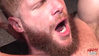 Dale Savage and Brian Bonds Swap Fists in BDSM Dungeon