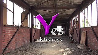 Mistress Loves Whipping His Cock and Balls.