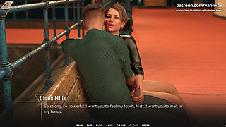 Dominant Short Hair MILF Teacher Fucks 18yo College Boy in the College Toilet - Taboo University(steam Game) - Part 14