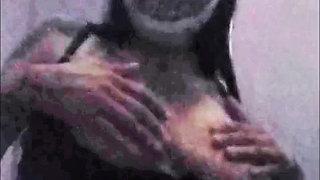 I secretly send my big tits to my stepbrother
